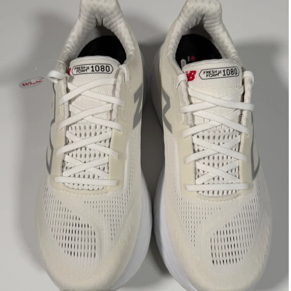 New Balance Fresh Foam X 1080v14 Men's 12 2E Wide White Running Shoes M1080W14
